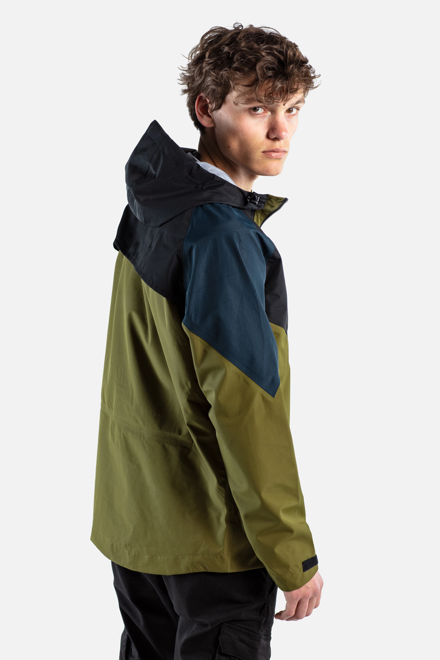 MODULAR TECH JACKET Olive / Black / Navy