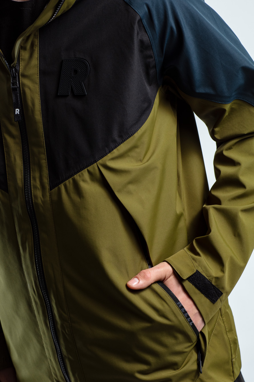 MODULAR TECH JACKET Olive / Black / Navy