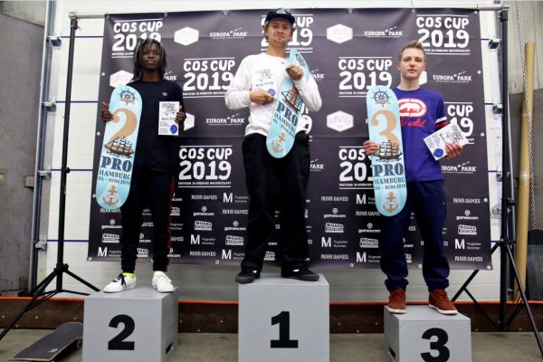 Justin Sommer - first place at COS Hamburg