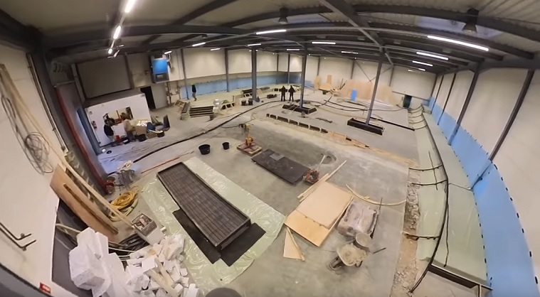 New indoor Skatepark in Brueggen - OG PAV Docu