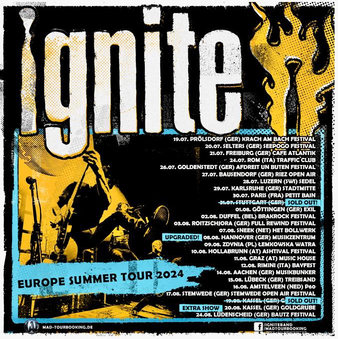 IGNITE Europe Summer Tour